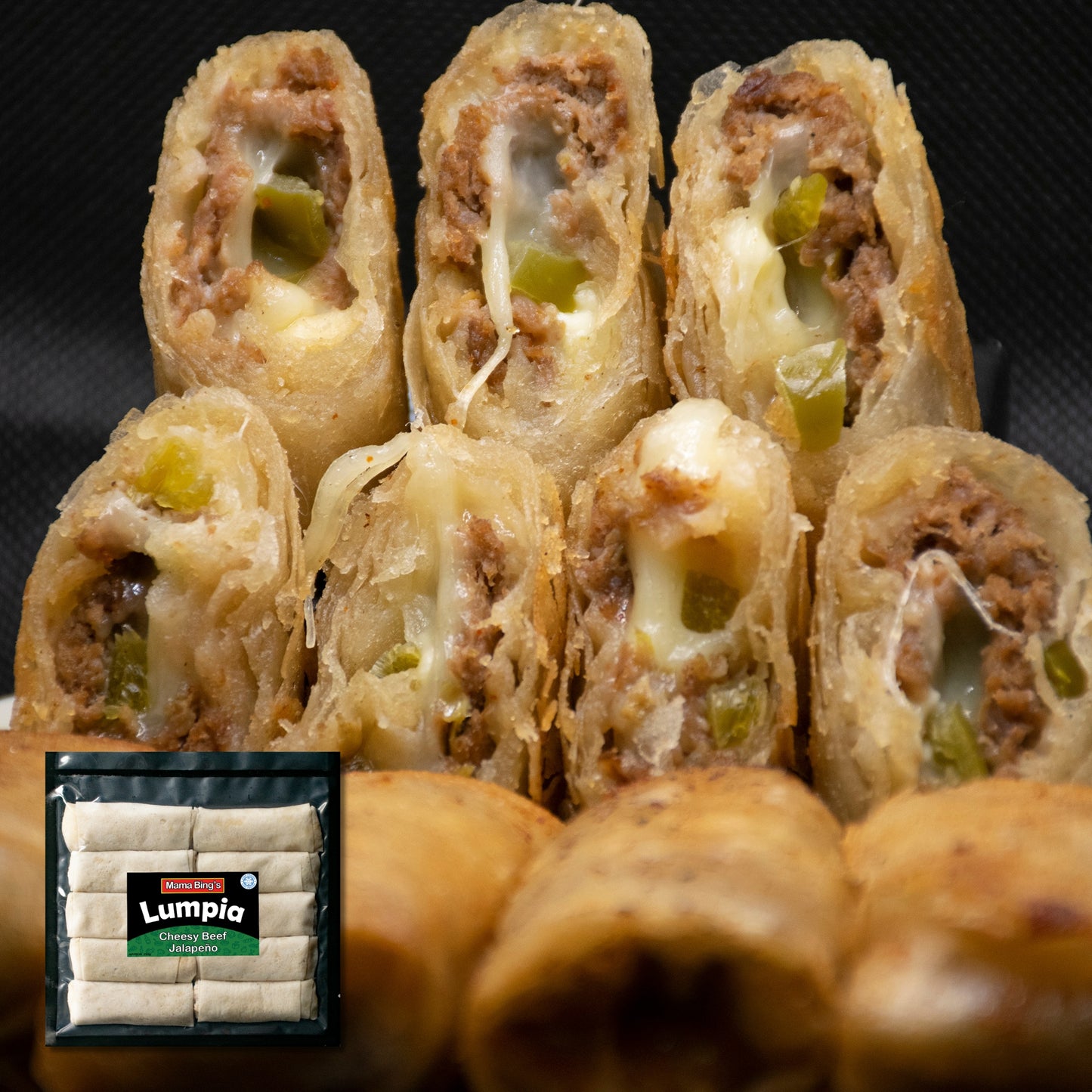 10pcs Cheey Beef Jalapeño